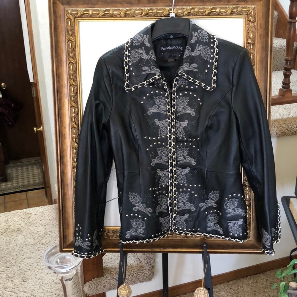 Leather jacket